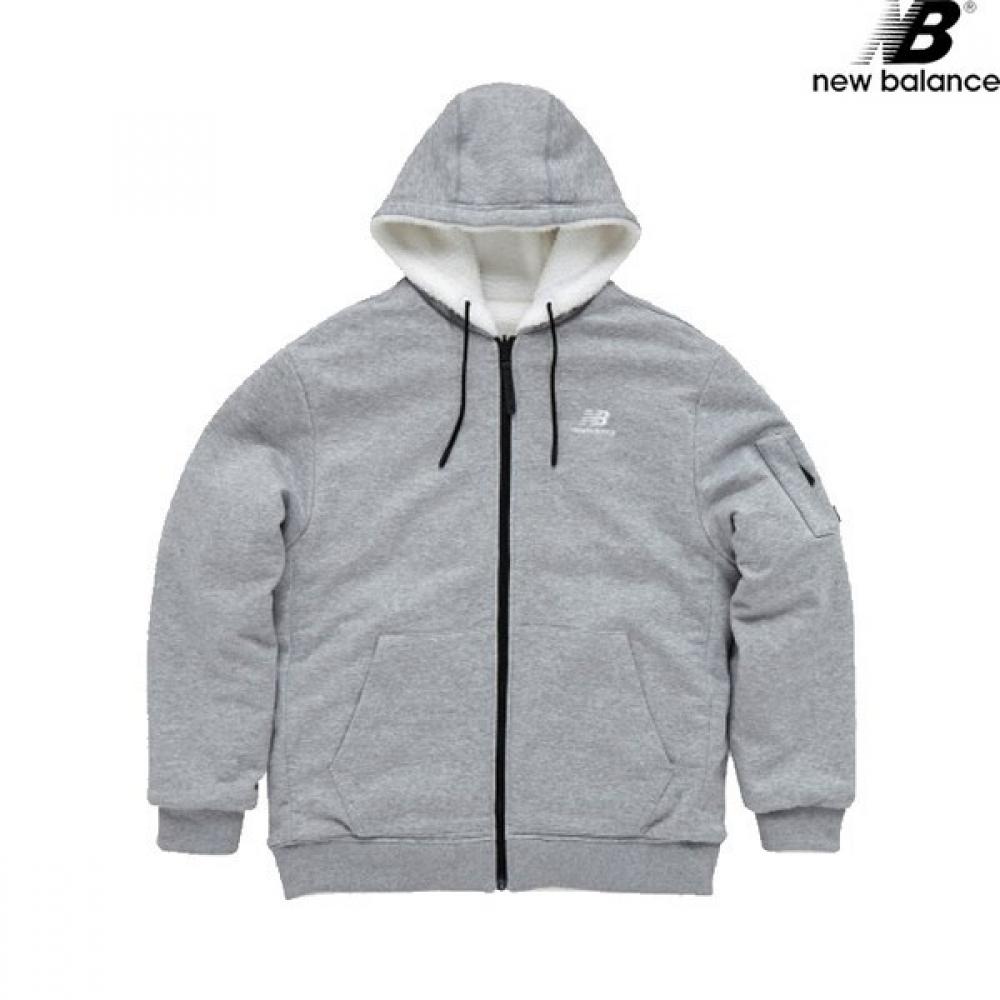 

New Balance Half Club Nbmdb41013 Gr Fleece Reversible Hooded Unisex Hoodie 85