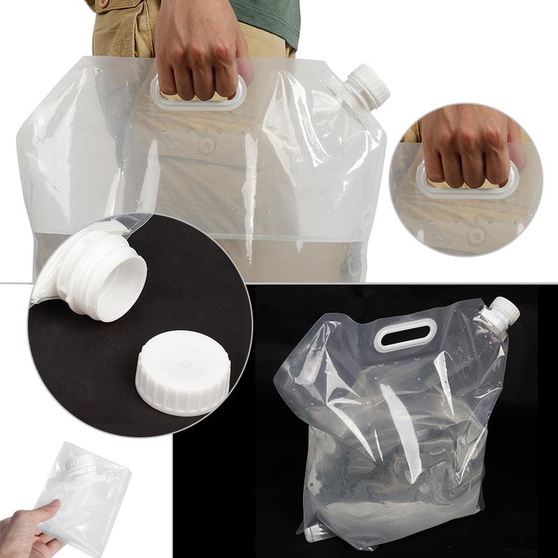 

Складной складной контейнер для воды 10 л, ведро для хранения, подъемная сумка для кемпинга, пешего туризма