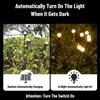 Solar Ground  Lamp Three-headed Dandelion- Led Lamp Outdoor Garden Garden Decoration LED Lamp