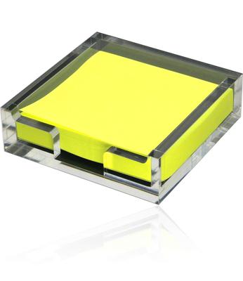 GemRich Haftnotizhalter, Haftnotizetui, Post-it Notizetui, Memo-Halter, Schreibtischorganizer für 75mm x 75mm