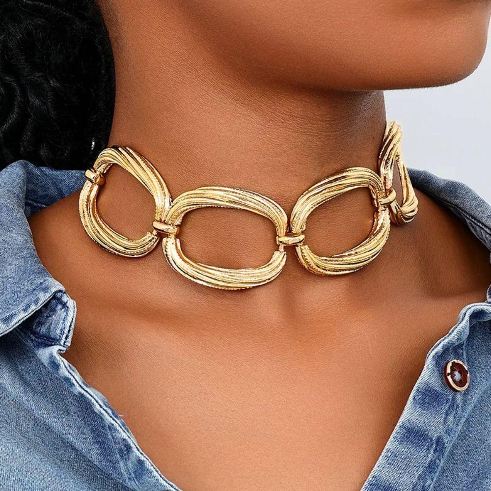 Multi-layer Line Minimalist Jewelry Combo Golden Color Adjustable Bracelet  For Women