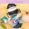 Cartoon Childrens Plastic Cup With Straw And Heat Resistant Material For Outdoor Use
