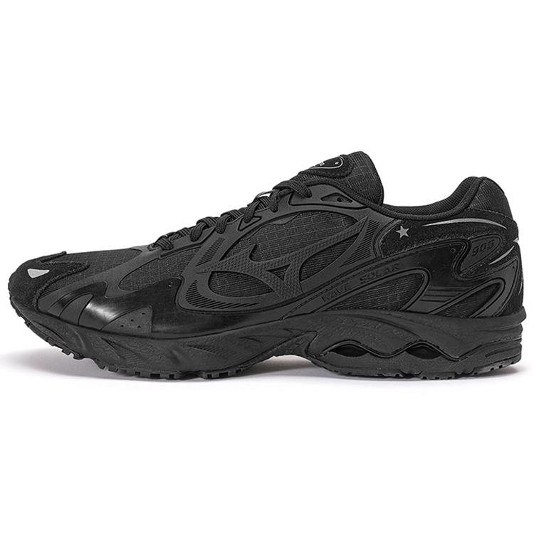 Mizuno Wave Rider Low 'Solar Black' (Unisex) Casual Shoes D1GH222305