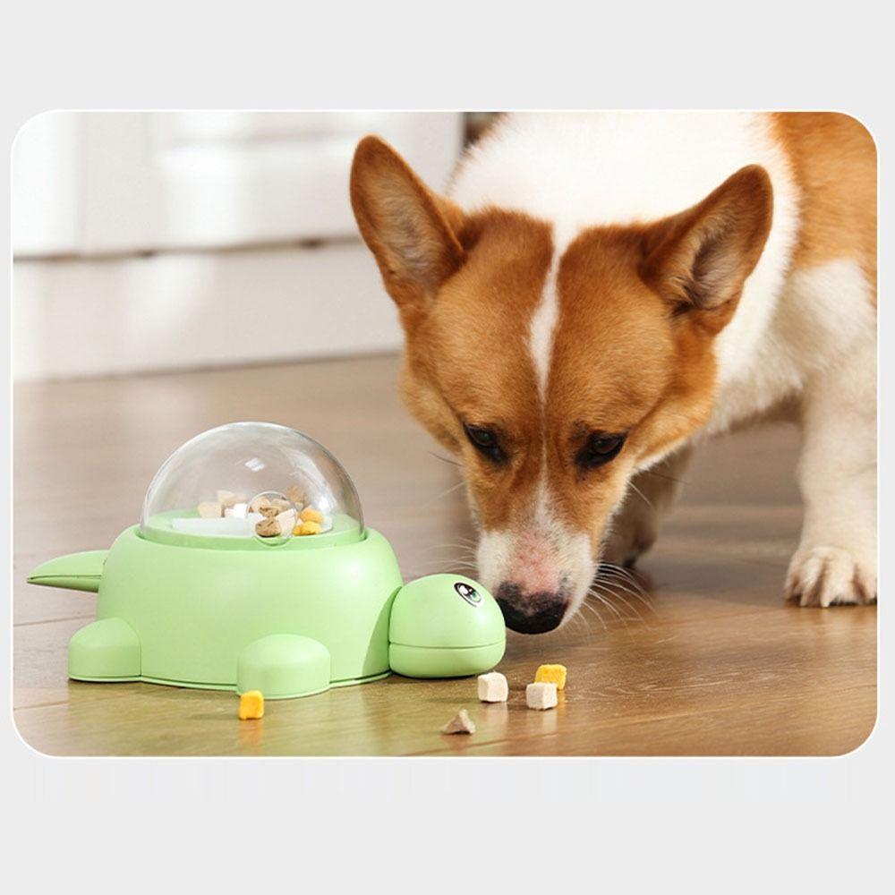 Transparent Window Pet Toy Feeder Foot-Press Rotating Puzzle Toy for Cats Cat Entertainment