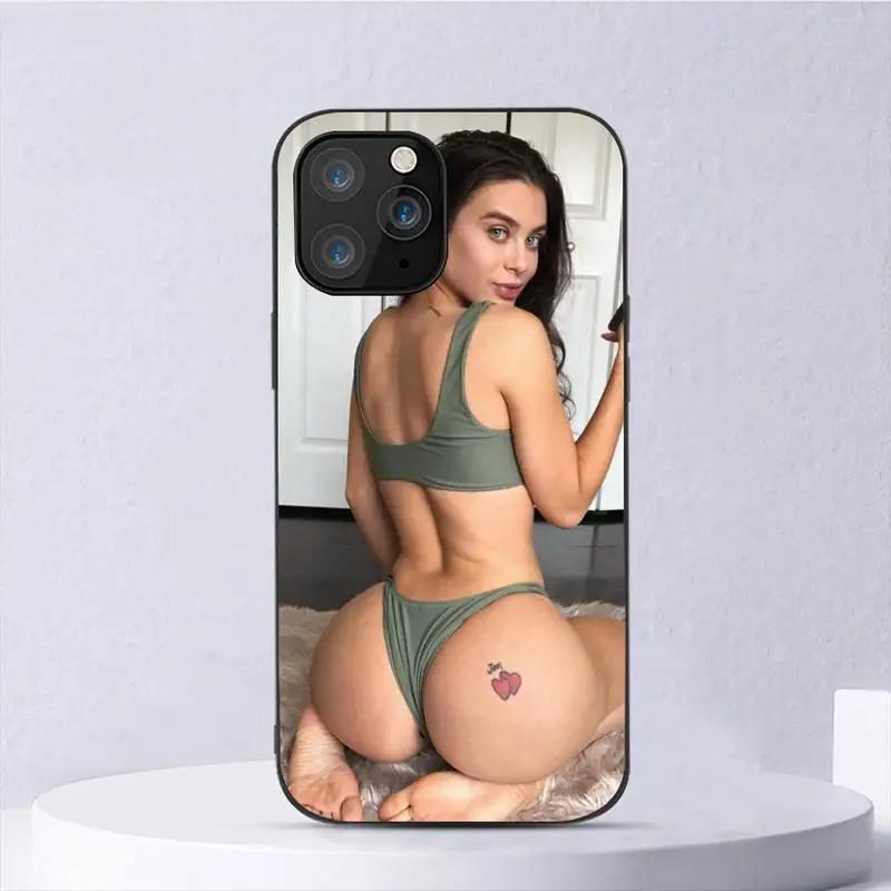 

Сексуальный чехол для телефона Lana Rhoades для iPhone 11 12 Mini 13 14 Pro XS Max X 8 7 6s Plus 5 SE XR Shell iPhone13PRO