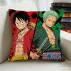 Jednodílný povlak na polštář s potiskem oblíbené postavy z anime Fanoušci Anime Dekorativní povlak na polštář do ložnice, obývacího pokoje a pro anime nadšence
