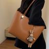 Bag, Women's Bag, Large Capacity Tote Bag, Versatile Commuting Bag, High-end Feeling, College Student Class Shoulder Bag