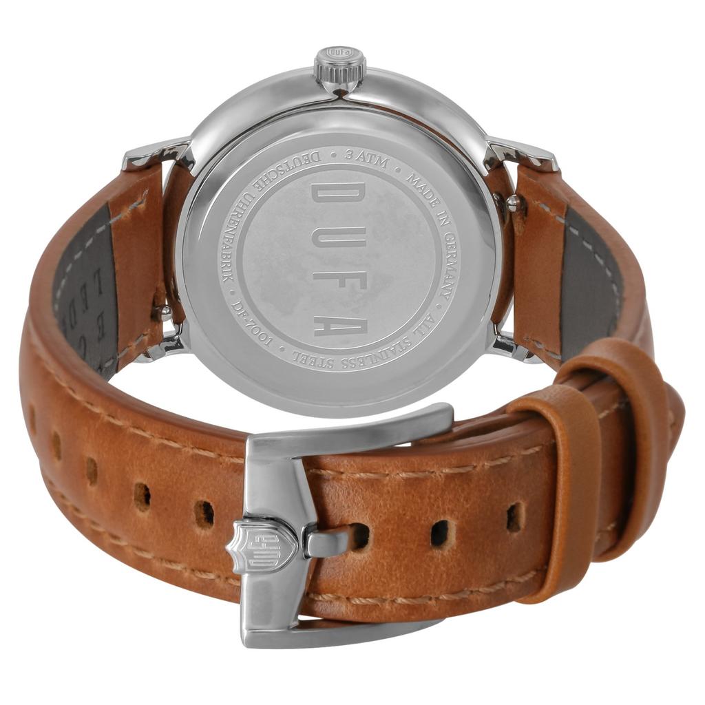 Armbanduhr Gropius, grünes Zifferblatt, brauner Edelstahl, Quarz, 32 mm, Deutschland-Uhr [Duffa] DF-7001-0M für Damen [Artikel]