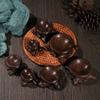Wood Display Stand Base for Crystal Ball Sphere Globe Stone Decoration Crafts Figurines Miniatures Crystal Ball Holder Bracket