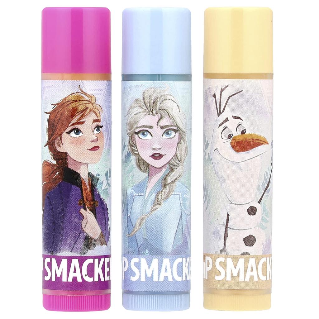 Disney Frozen II, Lip Balm, Trio Pack, 3 Pack, 4G (0.14Oz) Each