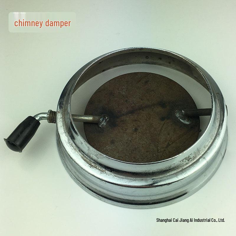 Coal Stove Chimney & Fire Accessories: Reducer Switch, Seal Cover, Thermometer, Valve Handle, Grate.