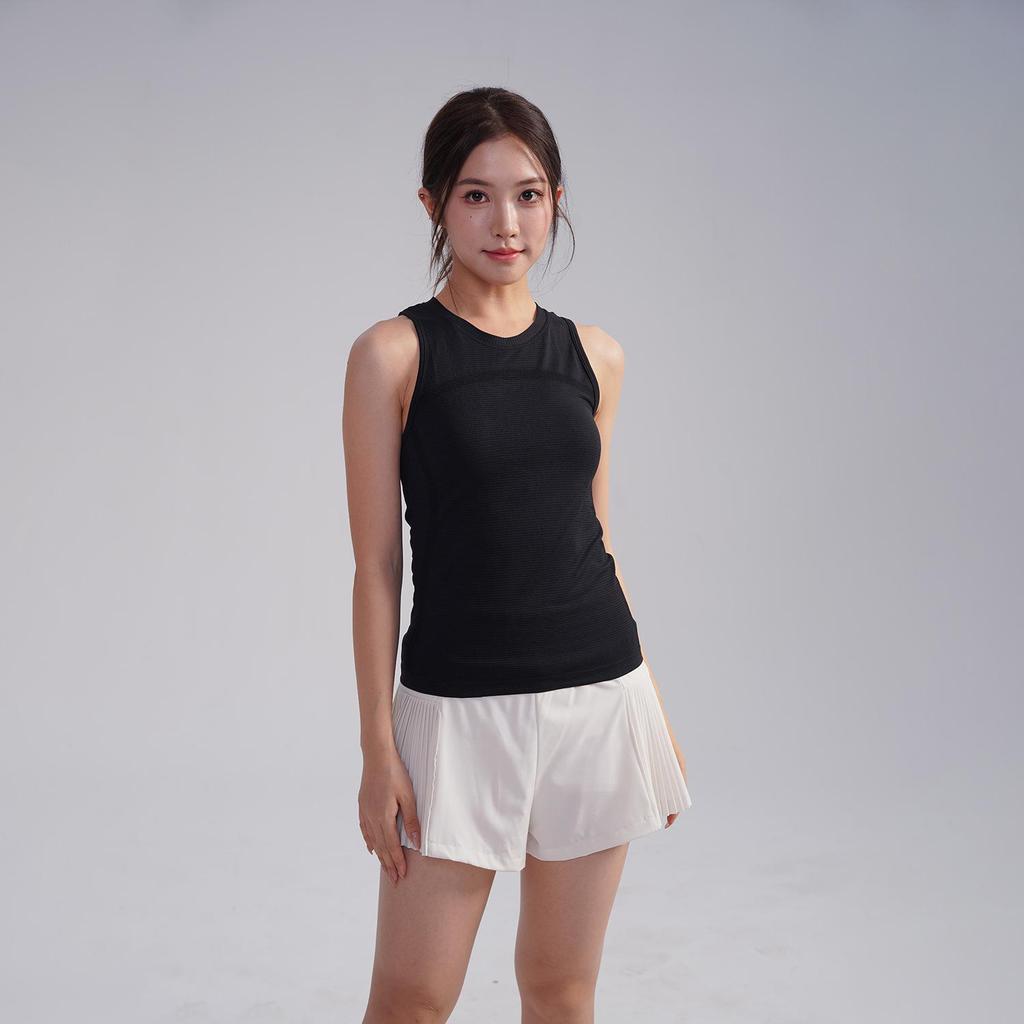 Sporty Girl Quick-Dry Elastic Yoga Vest - Slimming Sleeveless Training Top