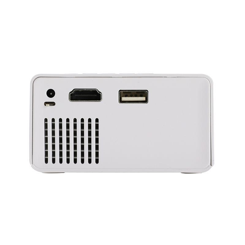 Mini Portable Micro Projector Hot Selling Children's Yellow and White Projector