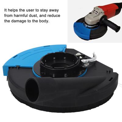 7 Inch Angle Grinder Dust Shroud for Angle Grinder 7 Inch Grinding Dust Shroud 180mm Blue Black
