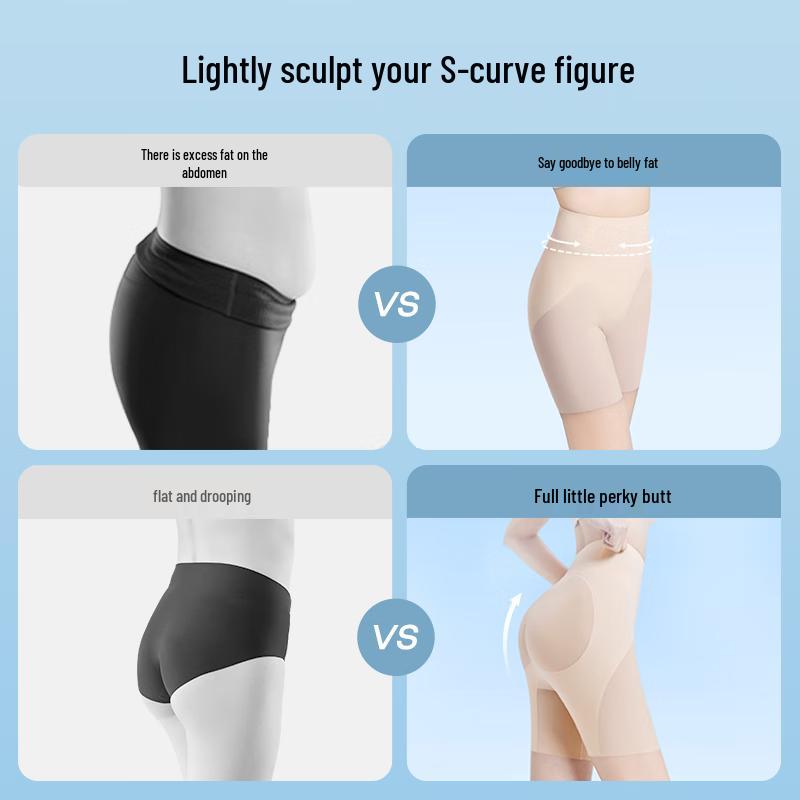 SIINSIIN Women's Ice-Skin Tummy Control & Butt-Lifting Briefs