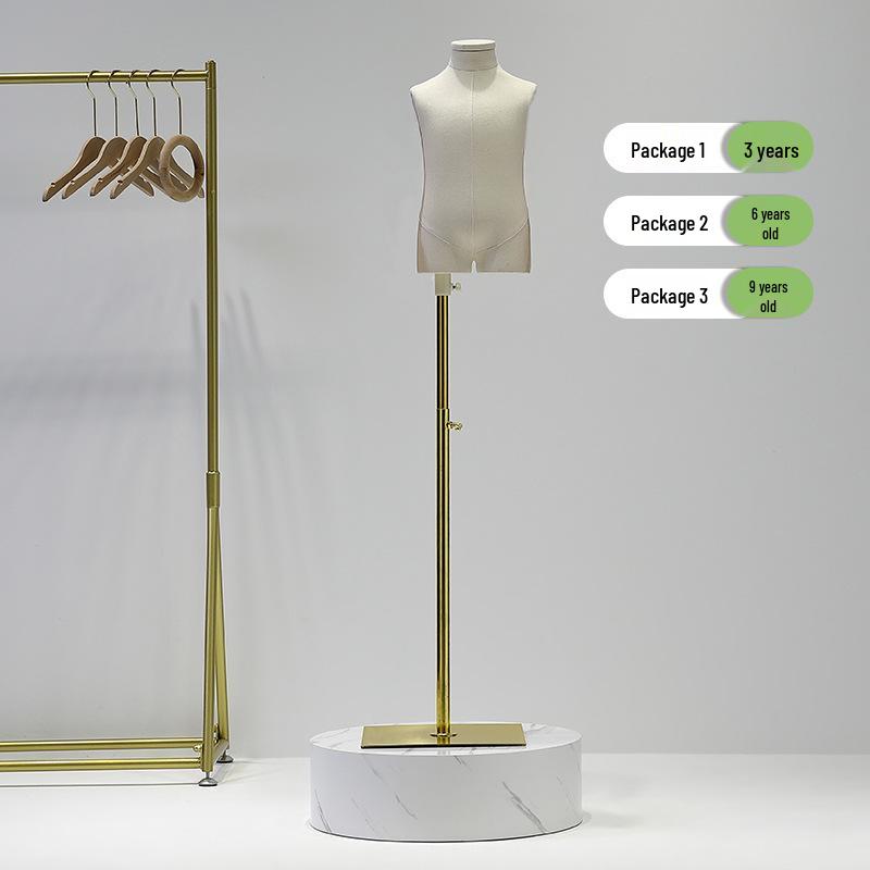 Mannechin Copii cu Picioare Despărțite: Stativ de Expunere Corp Întreg/Jumătate pentru Haine de Copii, Bărbați și Femei