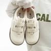 Velcro Thick-soled Women's Shoes All-match White Shoes Leather Panel Shoes Casual Fashion Sports Shoes