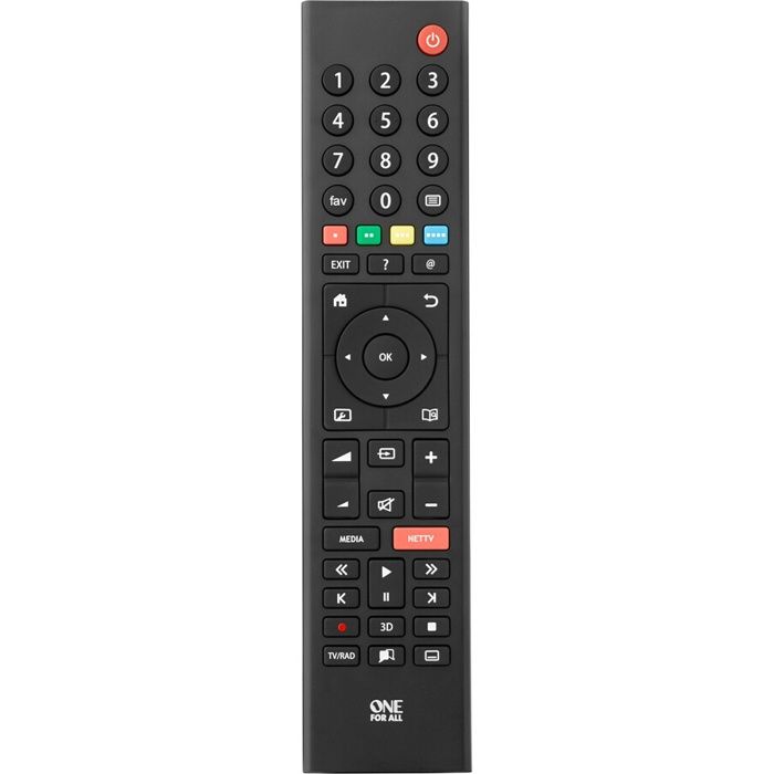 ONE FOR ALL URC1915 Fjernkontroll for alle Grundig TV-er - Svart