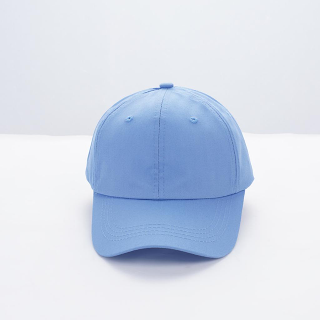 Soft Top Baseball Cap Outdoor Breathable Protective Sunshade Cap Women Can Print Hats