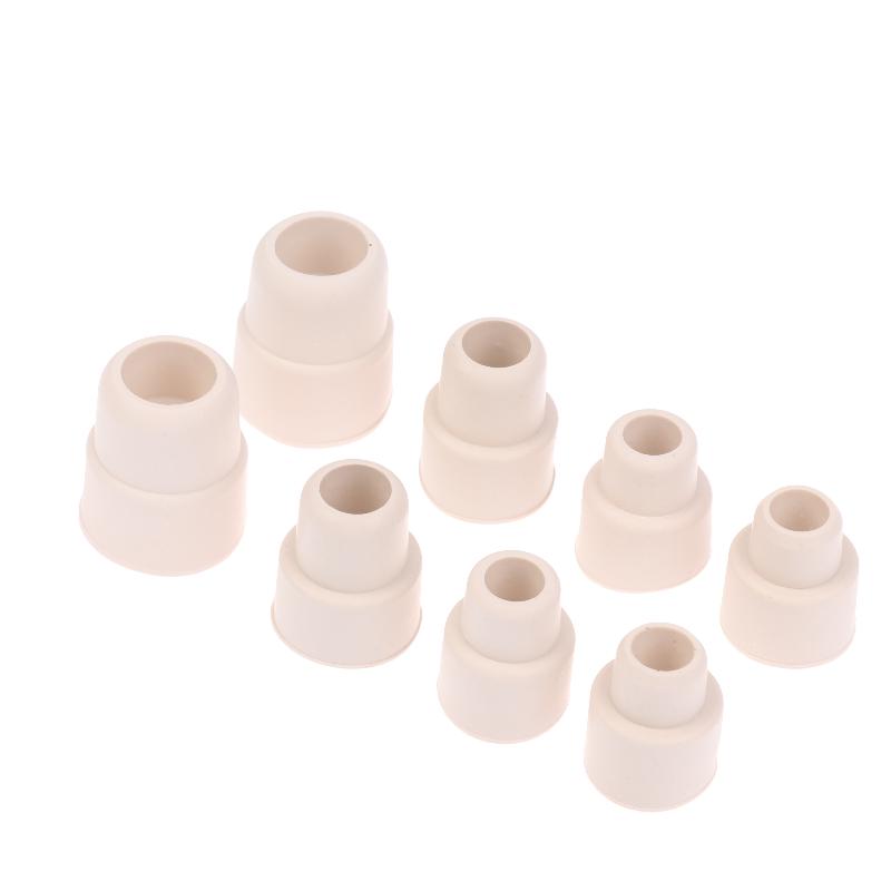20Pcs 14# 16# 19# 24# Rubber Cap Lab Rubber Stopper Reverse Cap Anti Mouth Rubber Sealing Plug For Laboratory Bottles