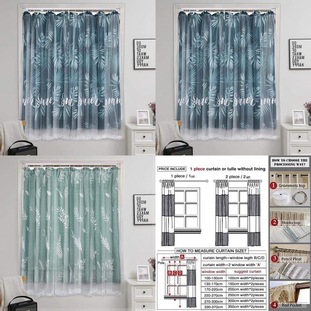 Luxurious Blackout Curtains With Easy Install Velcro Hooks For Modern Home Decoration