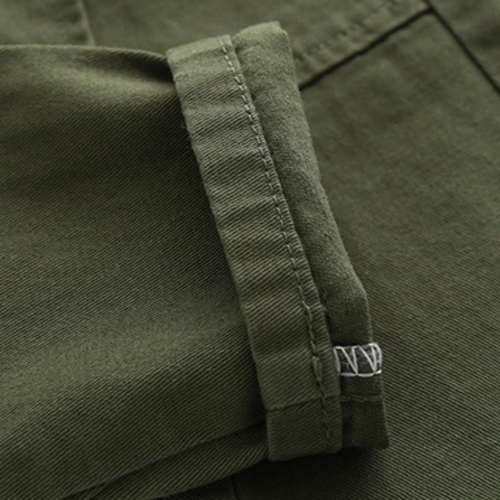Men's Cotton Casual Pants Korean Comfortable Spring Fashion Trendy Trousers