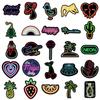 100 Neon Color Personality Ins Style Small Fresh Decorative Scooter Motorcycle Bicycle Car Stickers