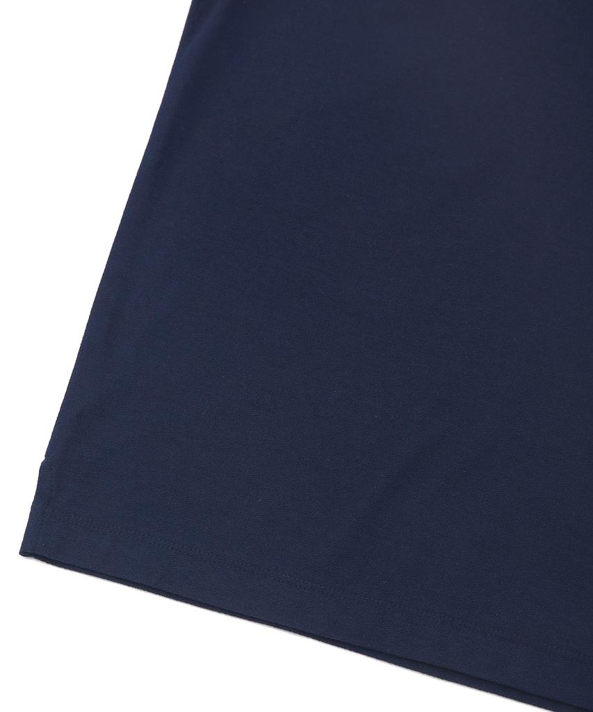 IL CORSO [Soktas] Aero Pk Short Sleeve T-Shirt Navy Iets5E419N2