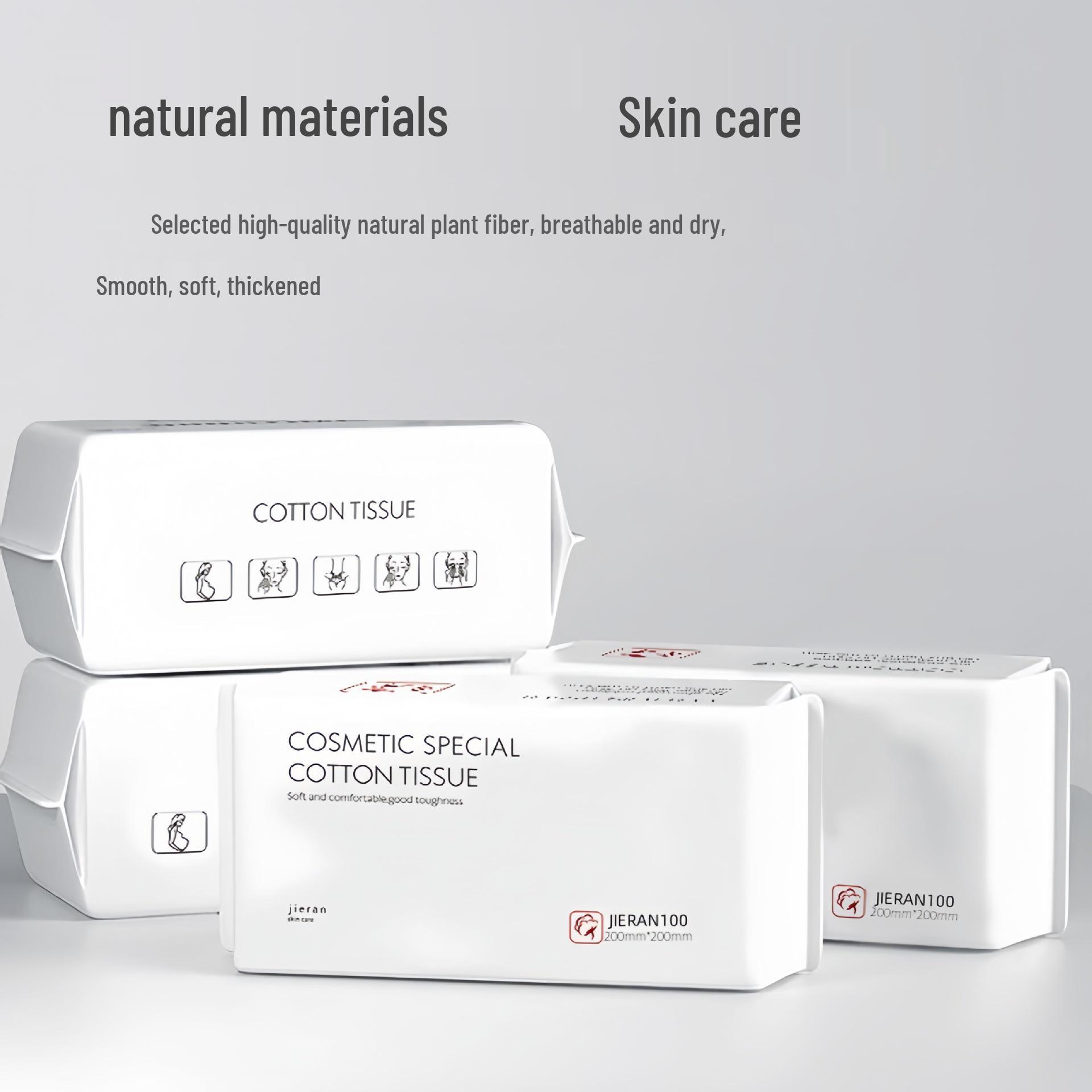 Thickened Disposable Facial Cleansing Towels - Pull-out Face Wipes for Household Use 20*20 cm