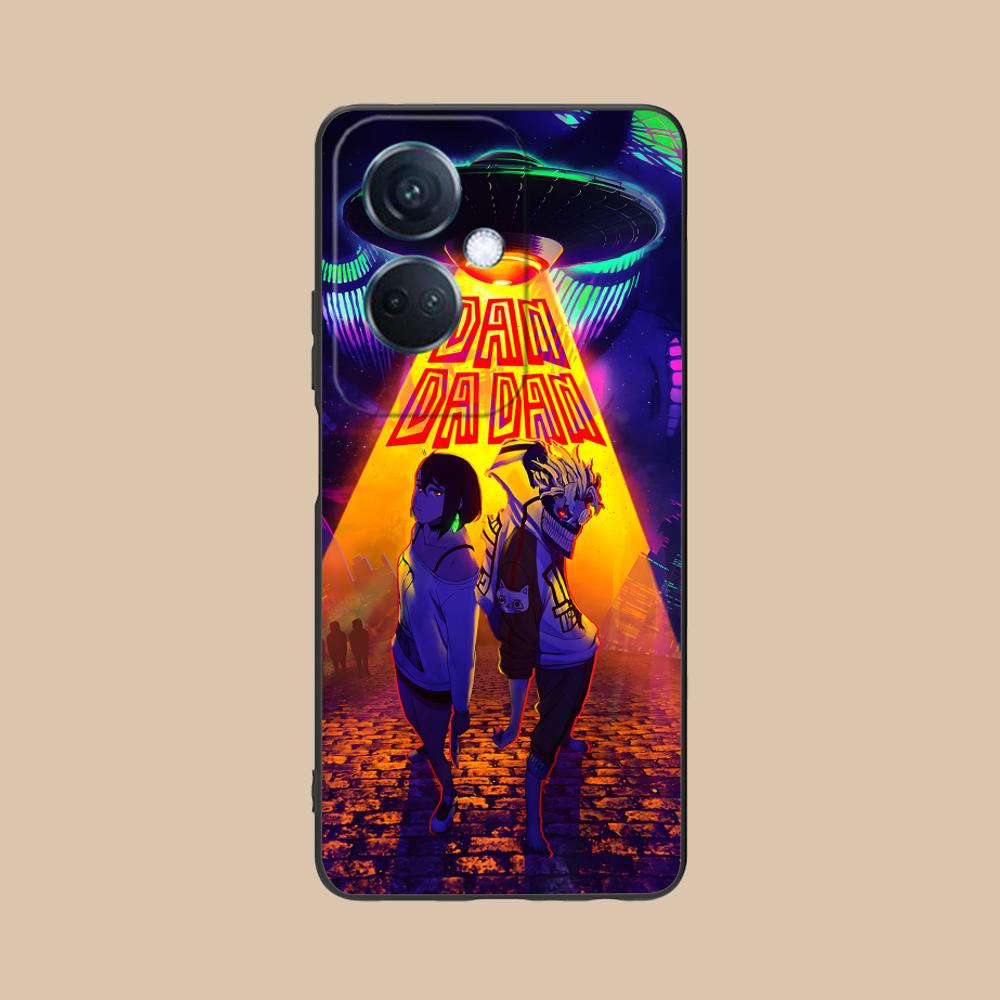 Anime Dandadan Matte TPU Mobile Phone Case for OPPO Reno 14 13 12 11 10 9 8 7 6 5 F T Pro 5G Colorful Printing Cover