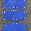 6 Pieces Blue Helmet Sweatband Absorbent Snap-Fastener-on