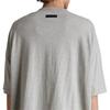 Fear of God Essentials Short-Sleeve Tee Dark Heather Oatmeal Men Tops Grey 125SP244193F