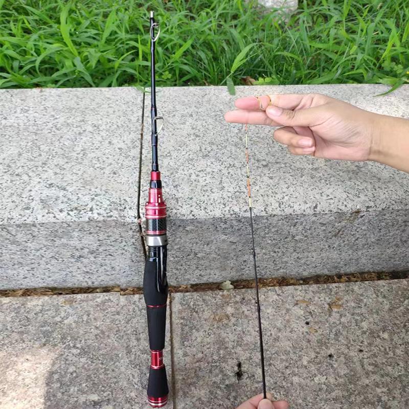 Compact 60-80cm Portable Fishing Rod – Mini Raft, Casting, Surf, and Ice Lure Rod