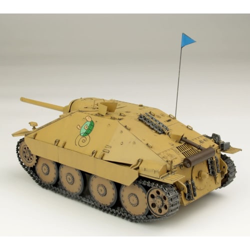 PLATZ Girls & Panzer Final Chapter 38(t) Kai (Hetzer Specification) Turtle Team Celebrates 10th Anniversary! 1/35 Scale Plastic Model GP-78 Molded Col