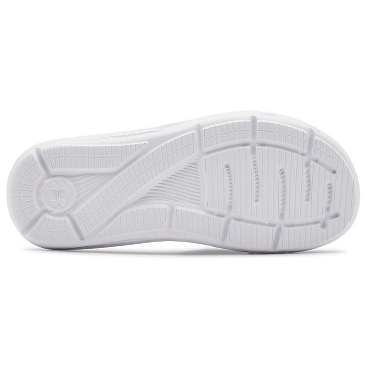 Under Armour Ignite 9 Slide White Women Sneakers Black 3022717-100
