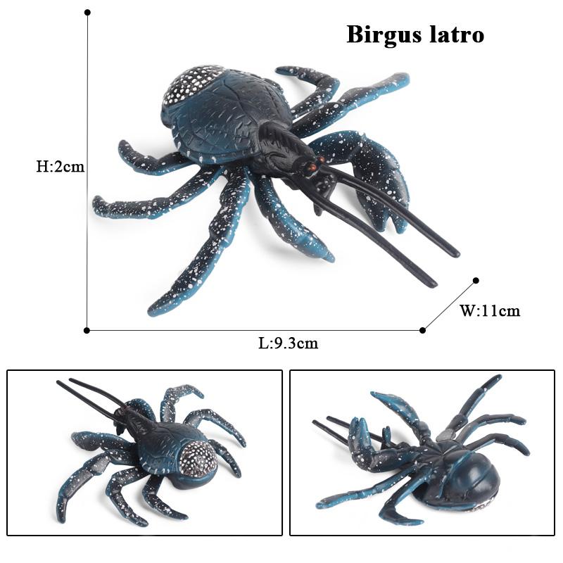 Oenux Simulation Ocean Sea Life Animals Model Lovely Crab Action Figures Toy Cake Toppers Collection Jouet Kids Education Gift