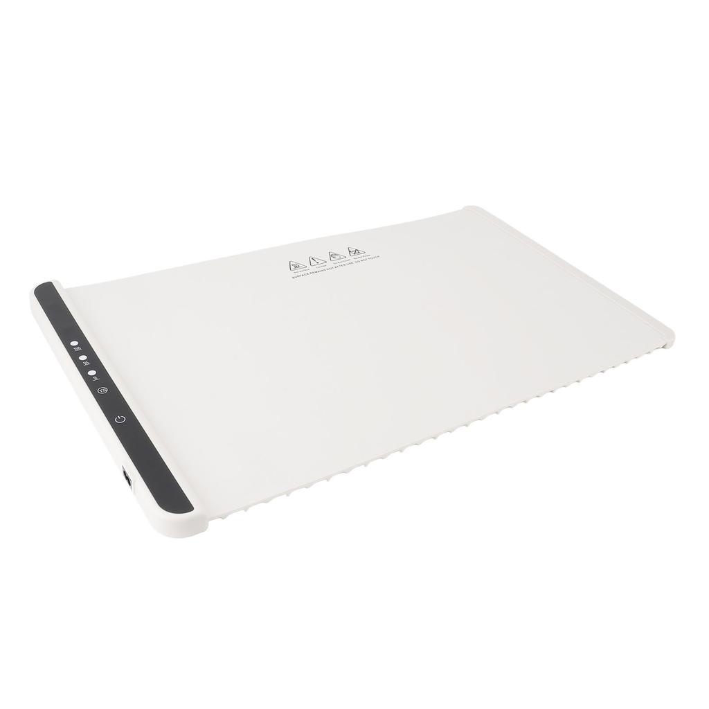 Electric Warming Tray Foldable 10 Seconds Fast Heat Intelligent Digital Display 3 Speeds