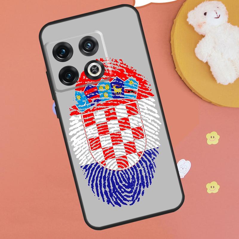 Croatia Flag Case For OnePlus 13R 12R 10R 13T 15 13 12 11 10T 8T Nord CE 4 3 2 Lite N20 N30 Nord 5 Funda