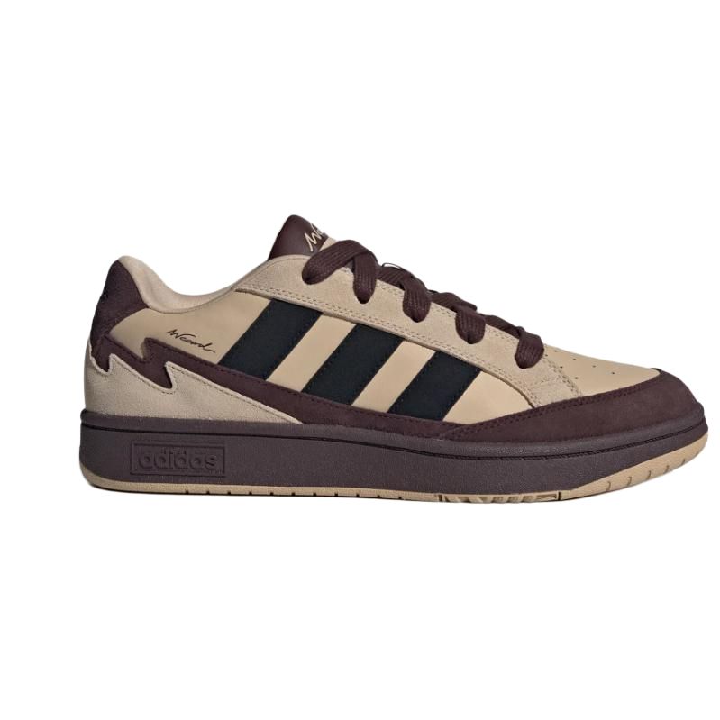 adidas Neo W Card Comfortable Casual Low-Top Skate Shoes Unisex Sneakers Khaki Brown IH0964
