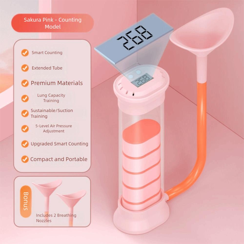 Ergonomic Design Breathing Dumbbell Trainer Abdominal Muscle Trainer  Fitness Equipment