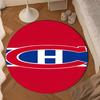 Montreal Ice Storm Round Rug for Livingroom,Bedroom, Palyroom, Chair Rug, Area rug, Circle Carpet, Large Size Decor Fan Christmas gift