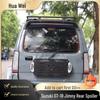 Suzuki Jimny 2007-2018 Heckspoiler Einfache Montage (Kein Bohren erforderlich)
