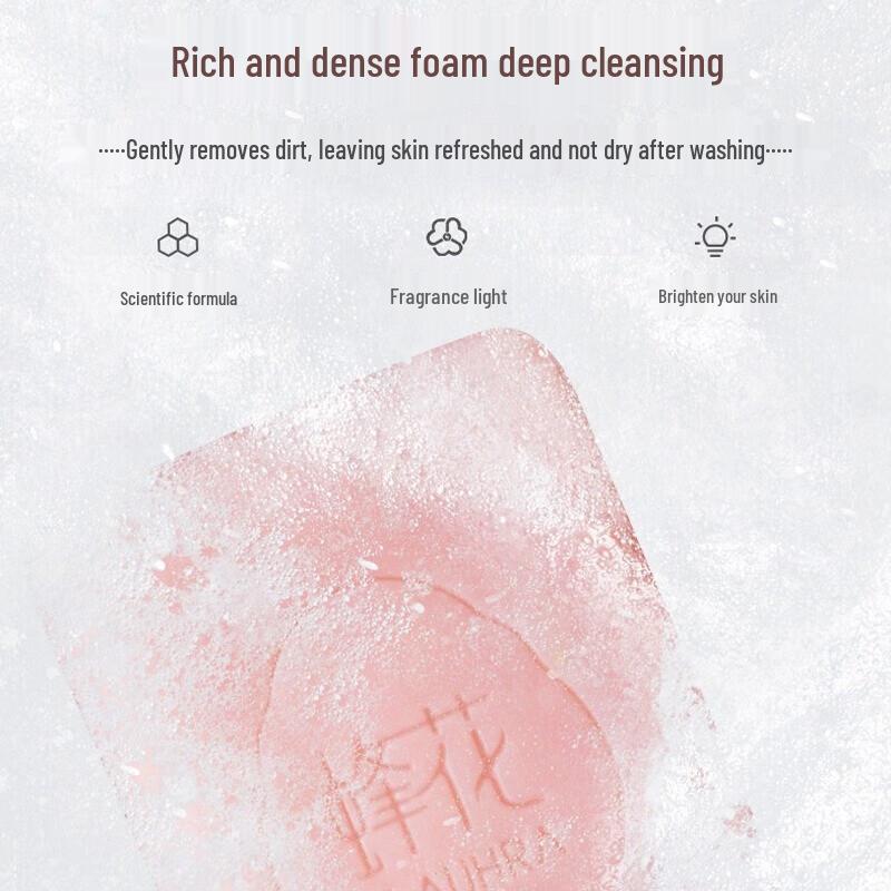 Rose Mallow Peony Sulfur Soap 8-Pack (125g Each)