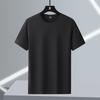T-shirt Men's Short-sleeved Ice Silk Large Size Round Neck Quick-drying Stretch Short-sleeved T-shirt L-7XL
