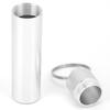 Mini Pill Box Aluminum Alloy Waterproof Keychain Pill Holder Organizer for Outdoors