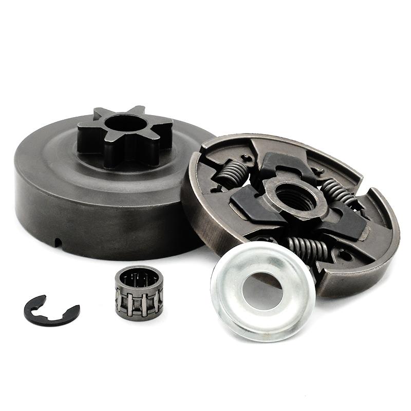 Hardened Steel Chain Sprocket and Clutch Kit for Chainsaw MS170 MS180 017 018