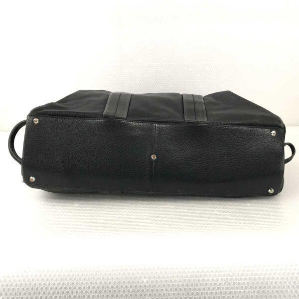 GALLERIANT Leder Aktentasche Business Tasche Schwarz(GEBRAUCHT)