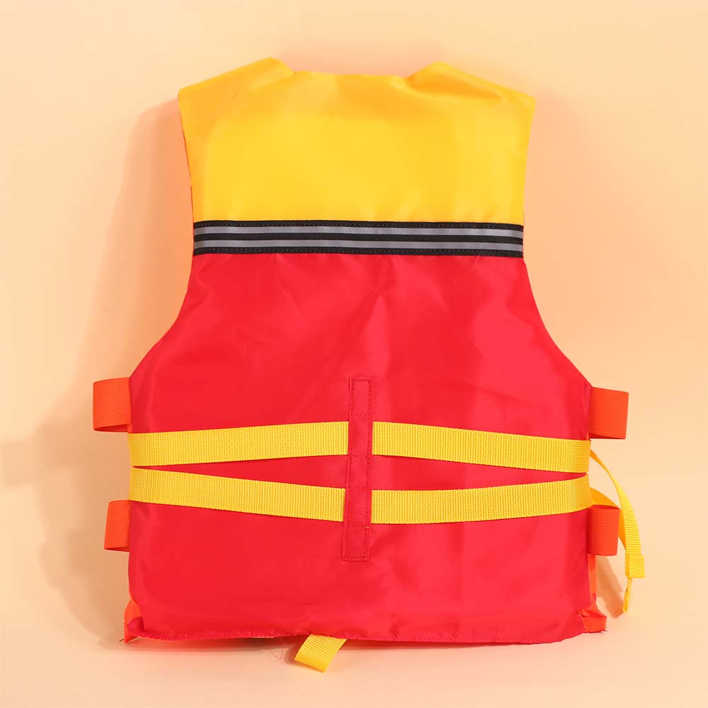 Portable Marine Safety Vest with Whistle Buoyancy Vest Flood Control Boating Vest Fishing