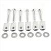 924-310: 6-piece Mazda Ford chassis bolt set (2 long, 4 short).