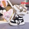 2025 Autumn/Winter Kids' High-Top Sneakers - Casual White Shoes for Boys & Girls